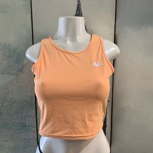 New Kappa Peach-White Top